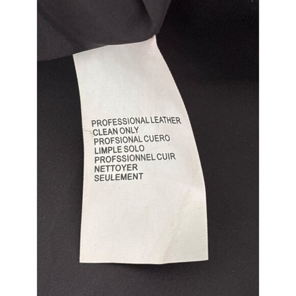 Y2K Bebe Dress Sz 10 Wool Blend Tweed Leather Corset Detail Lace Up Bodycon Slit - Picture 16 of 16